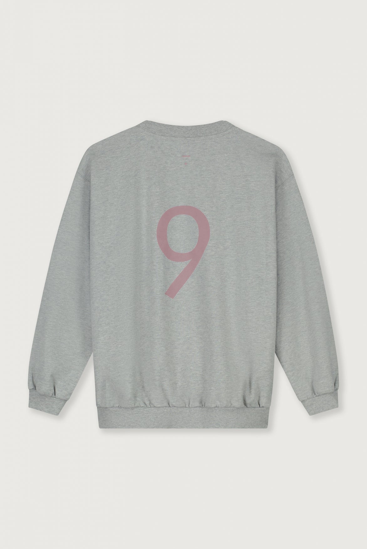 Birthday Sweater | Grey Melange - Berry