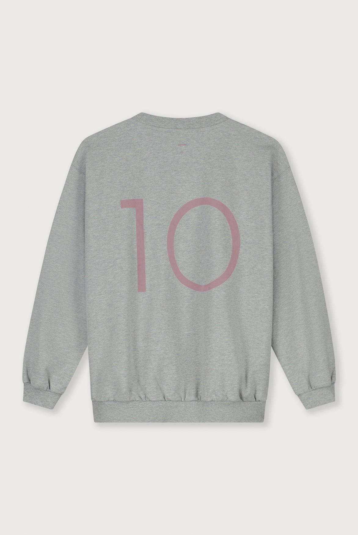 Birthday Sweater | Grey Melange - Berry