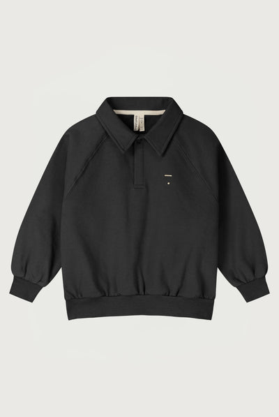 Polo Sweatshirt | Pirate Black