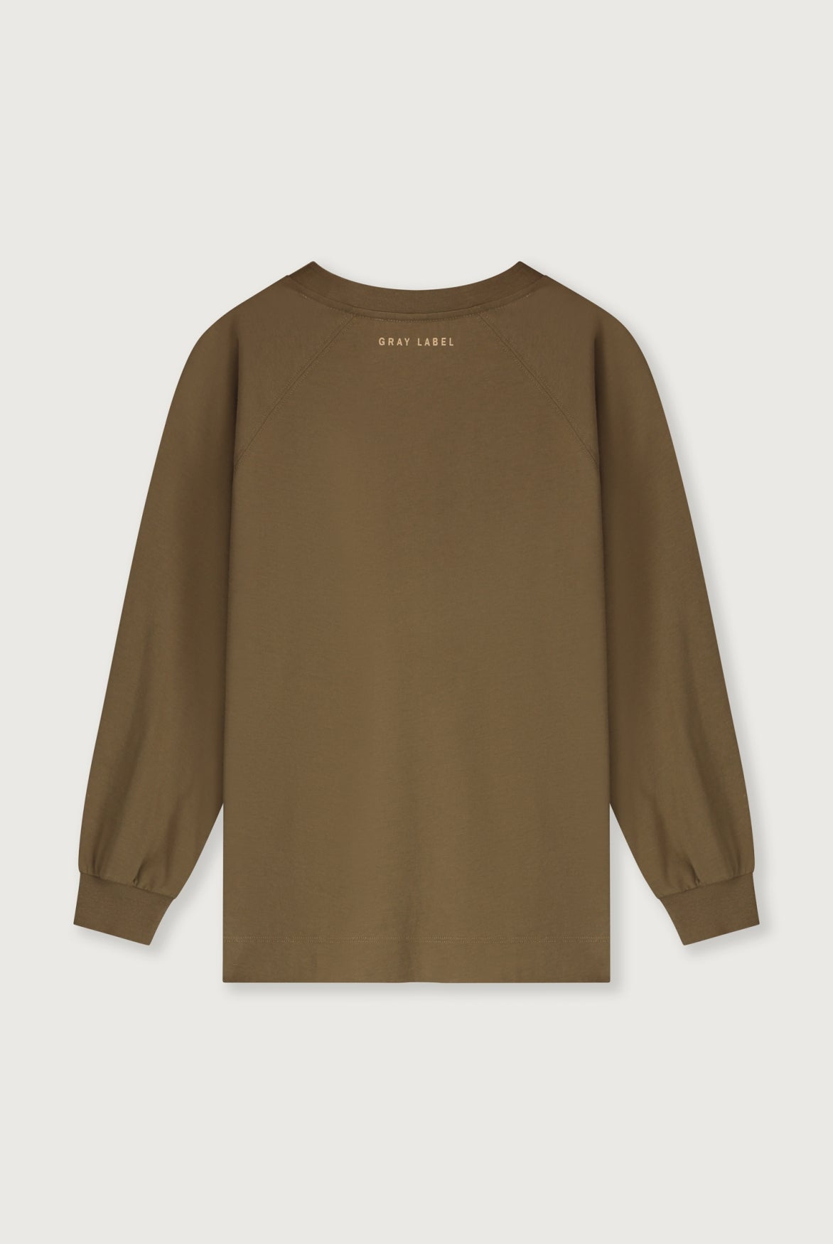 Oversized L/S Tee w/ Logo | Woody - Cookie Print