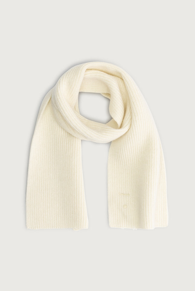 Baby Knitted Scarf | Cream