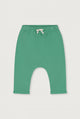 Green colored jogging pants for baby