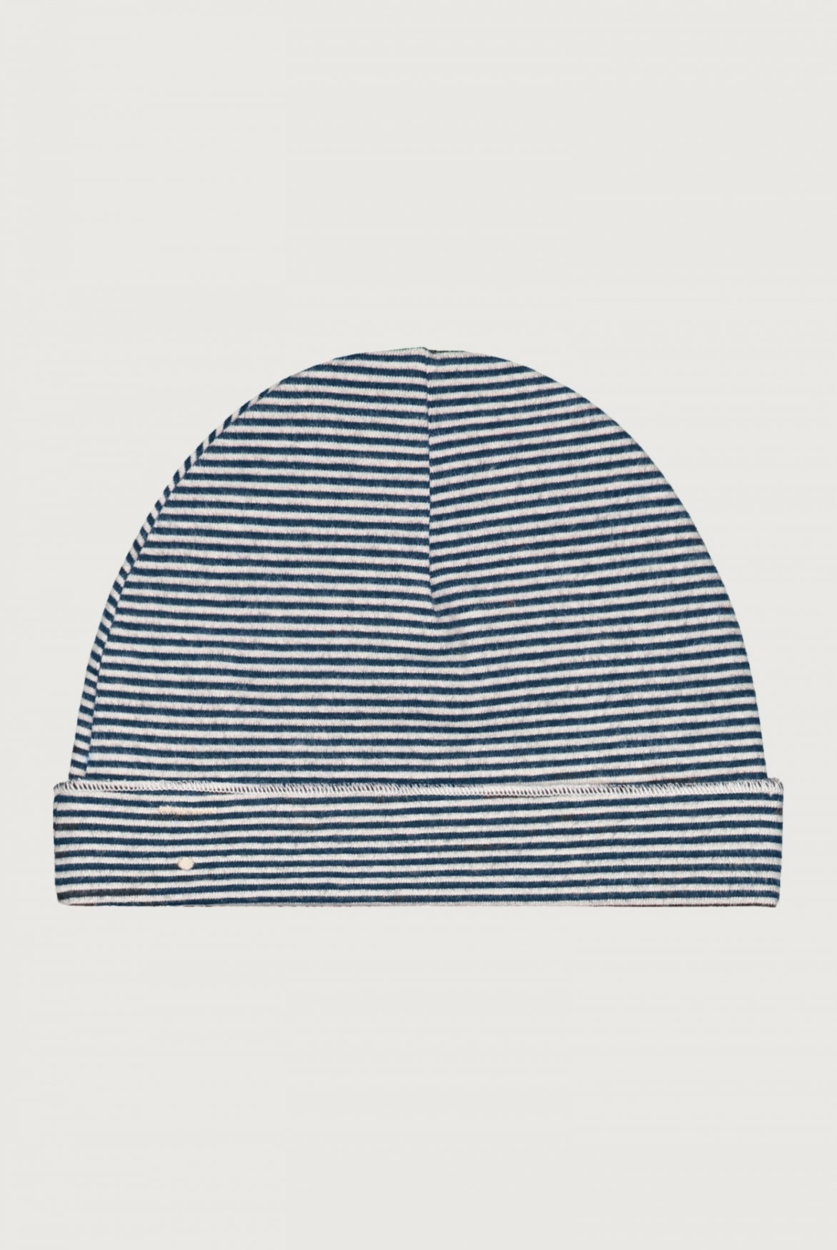 Baby Beanie | Blue Gray - Cream