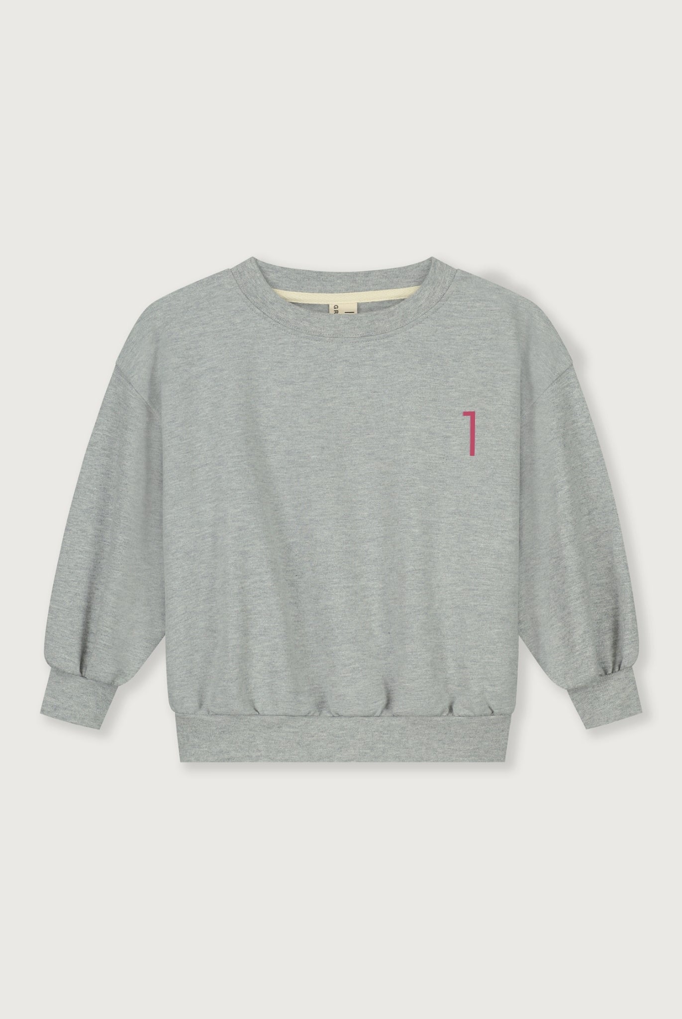 Birthday Sweater | Gray Melange - Cherry