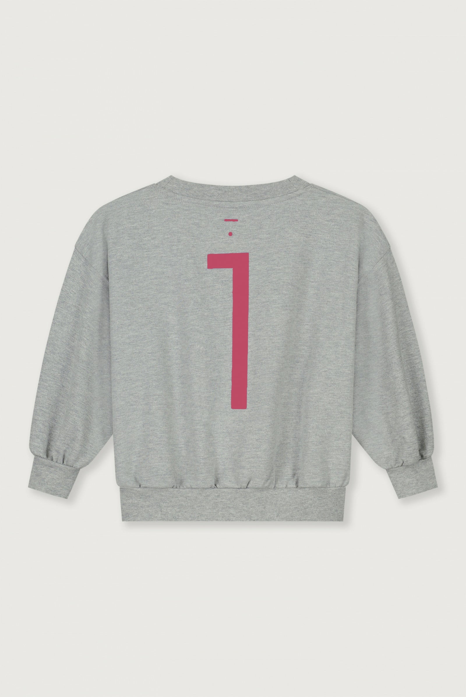 Birthday Sweater | Gray Melange - Cherry
