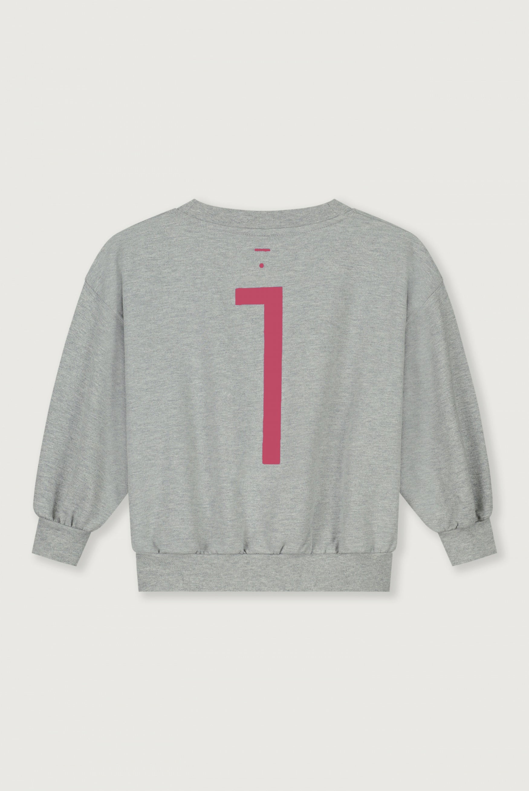 Birthday Sweater | Gray Melange - Cherry