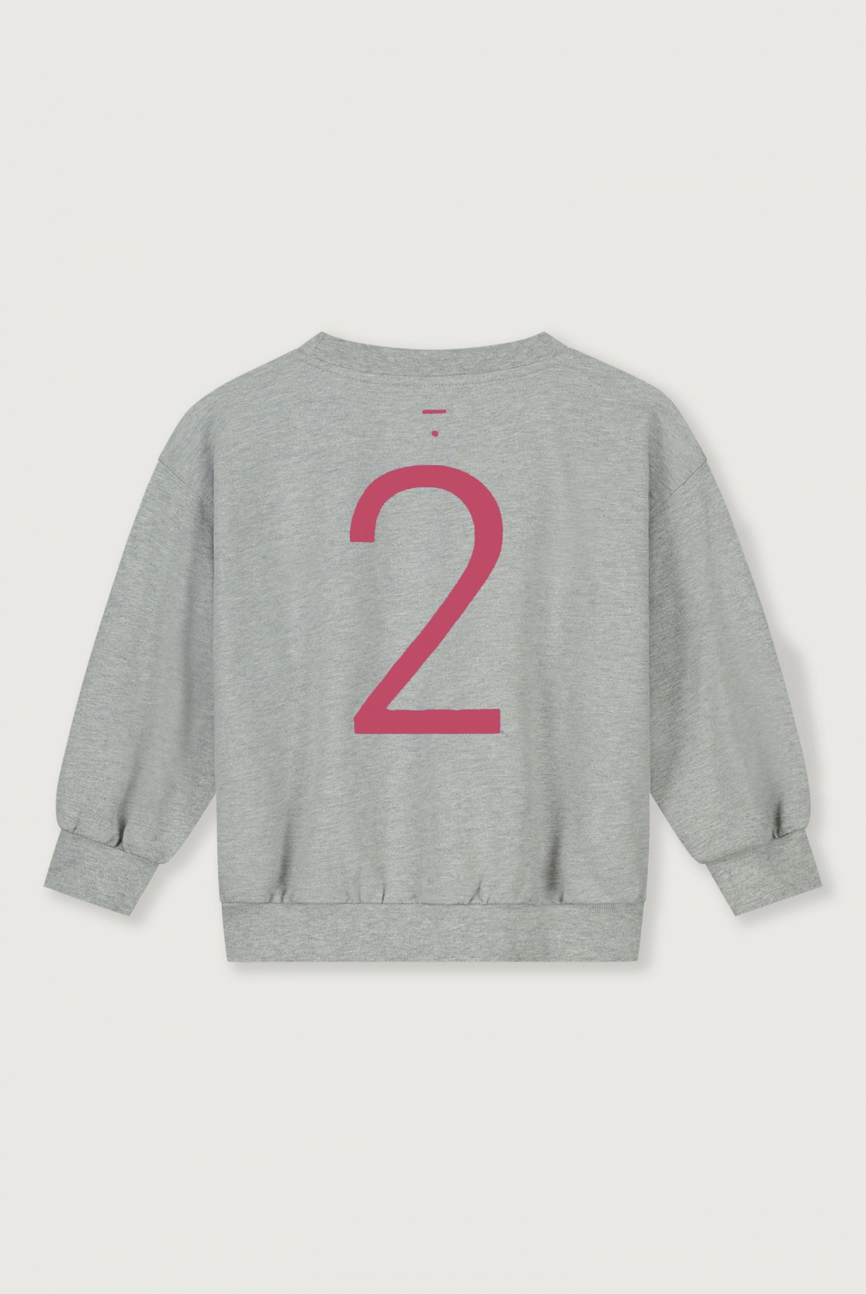 Birthday Sweater | Gray Melange - Cherry