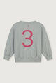 Birthday Sweater | Grey Melange - Cherry