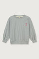 Birthday Sweater | Grey Melange - Cherry