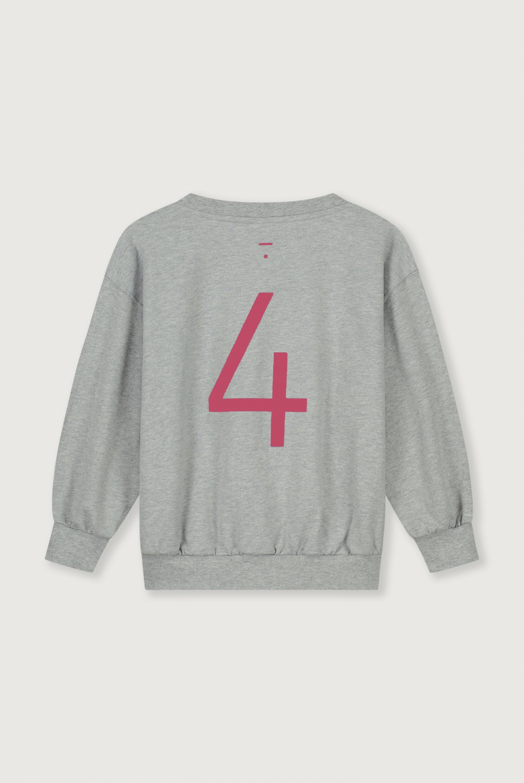 Birthday Sweater | Gray Melange - Cherry