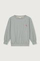 Birthday Sweater | Grey Melange - Cherry