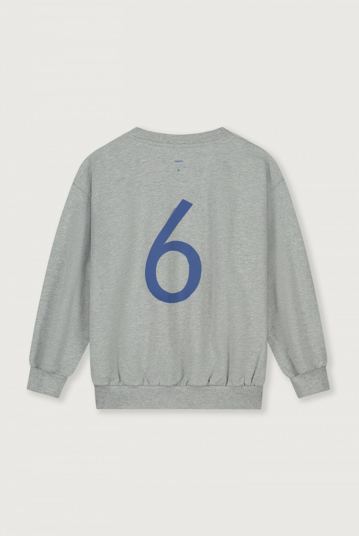 Birthday Sweater | Grey Melange - Blue Moon