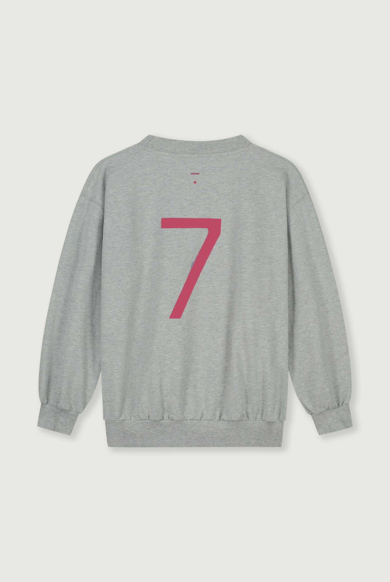 Birthday Sweater | Gray Melange - Cherry