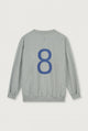 Birthday Sweater | Grey Melange - Blue Moon