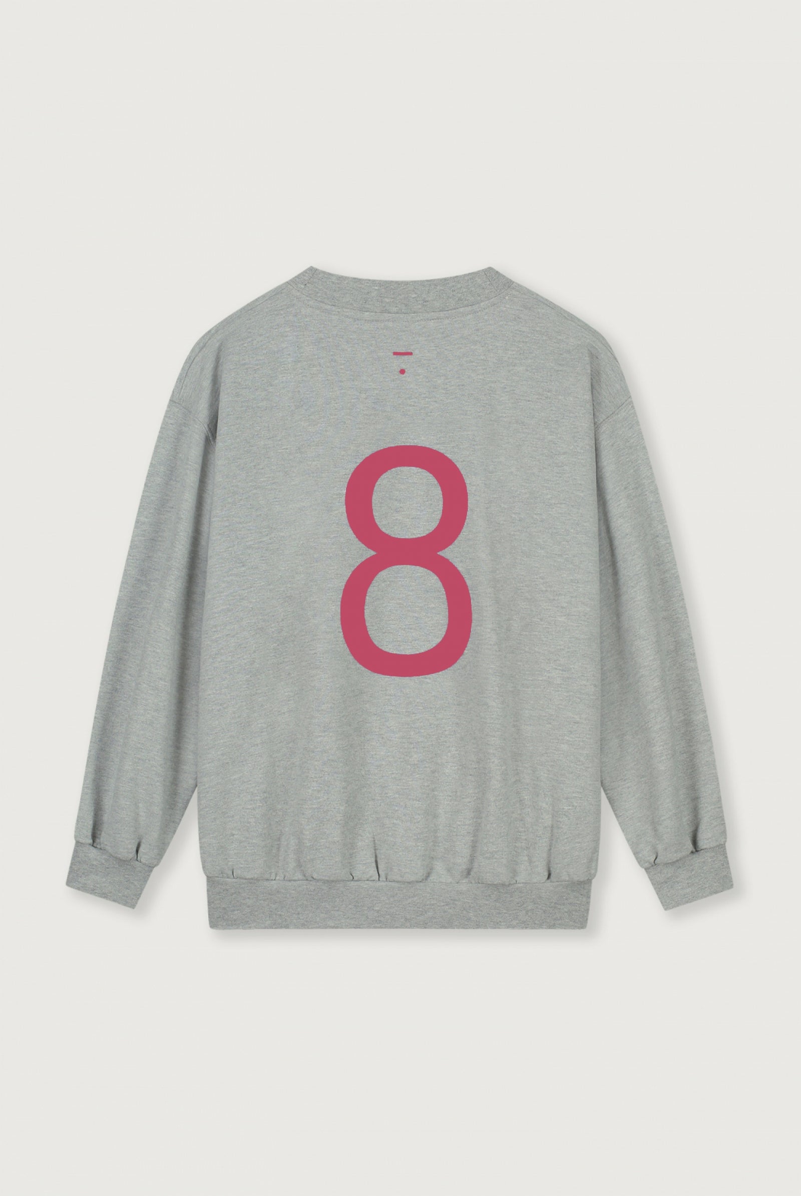 Birthday Sweater | Gray Melange - Cherry