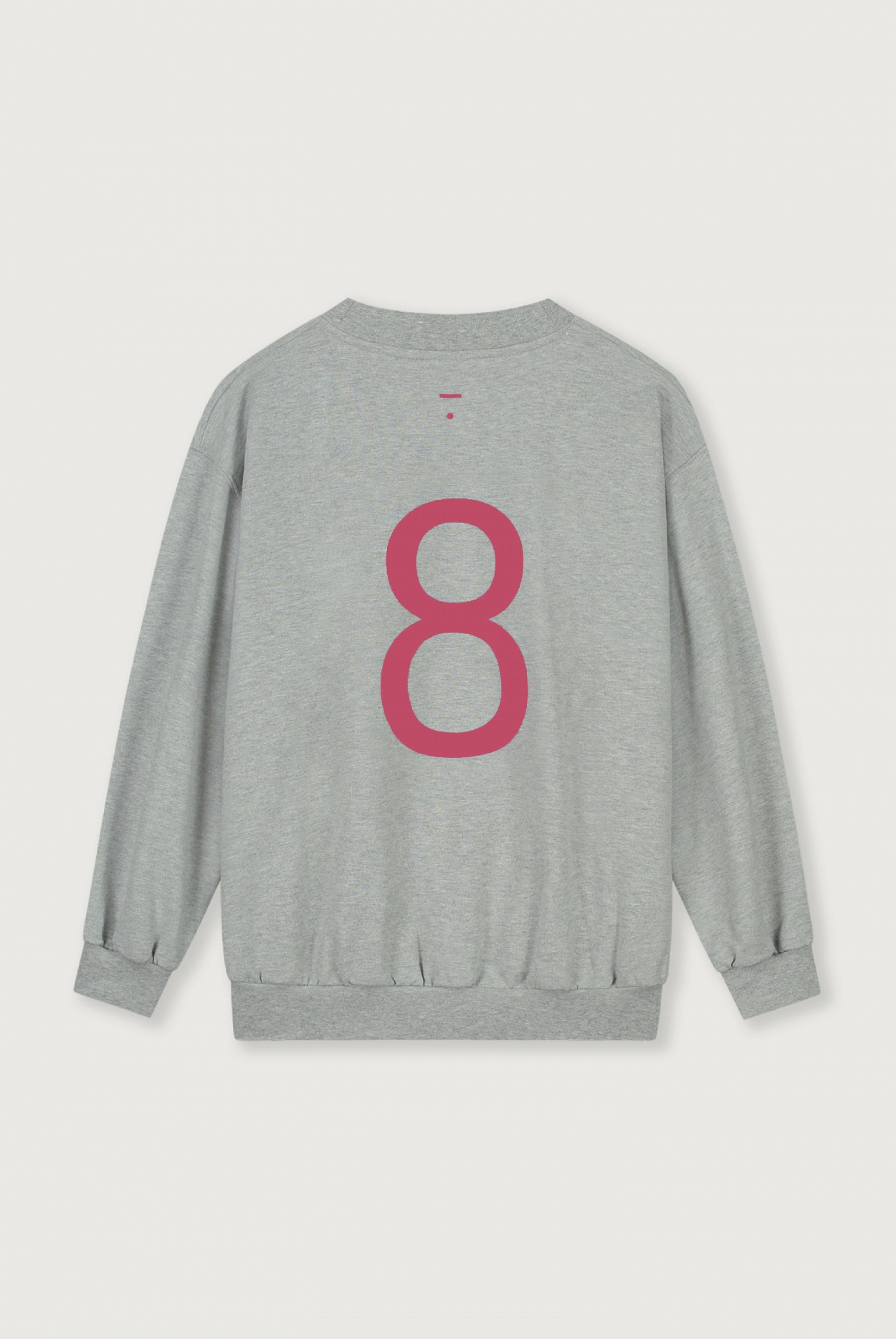 Birthday Sweater | Gray Melange - Cherry
