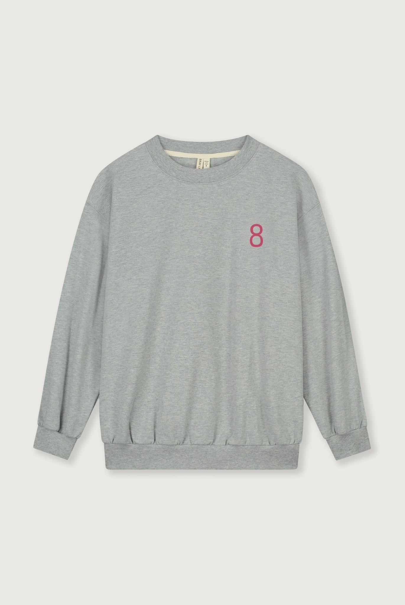 Birthday Sweater | Gray Melange - Cherry