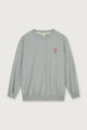 Birthday Sweater | Grey Melange - Cherry