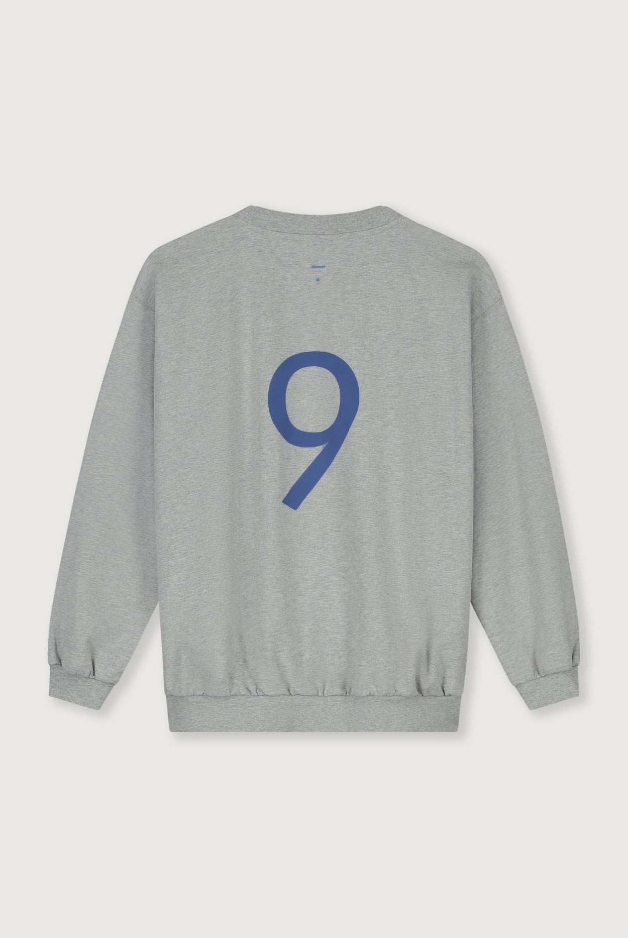 Birthday Sweater | Grey Melange - Blue Moon