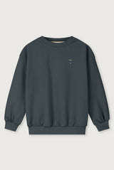 Dropped Shoulder Sweater | Blue Gray