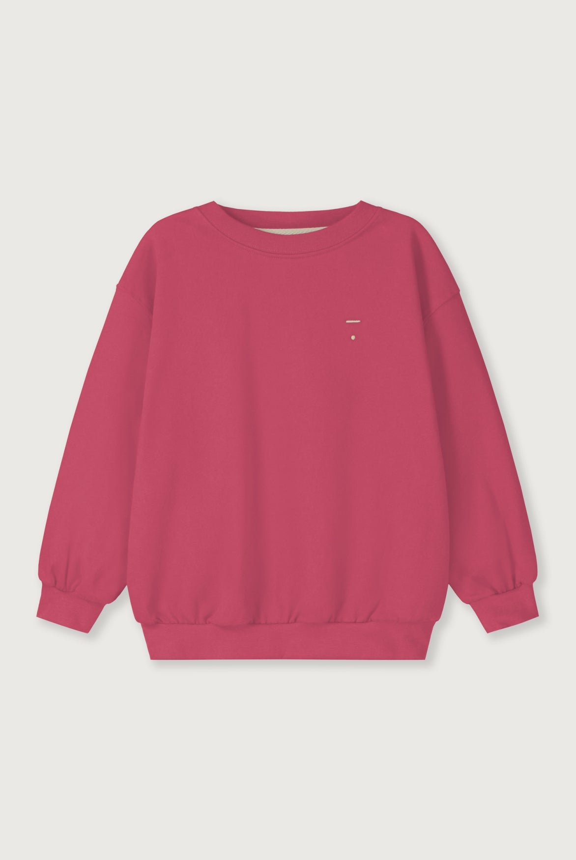 Dropped Shoulder Sweater | Cherry