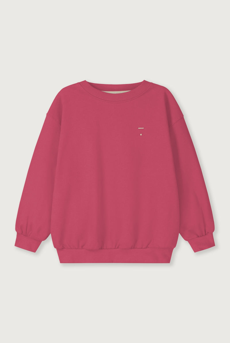 Dropped Shoulder Sweater | Cherry
