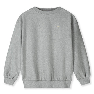 Dropped Shoulder Sweater | Gray Melange
