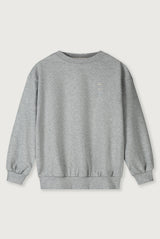 Dropped Shoulder Sweater | Gray Melange