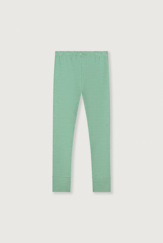 Leggings | Bright Green - Cream