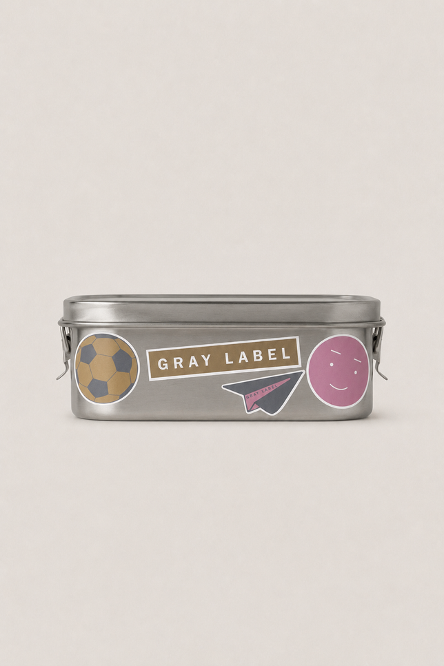Gray Label Lunchbox | Color Not Applicable
