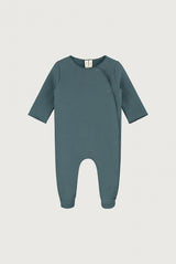 Newborn Suit with Snaps | Blue Gray, lt
