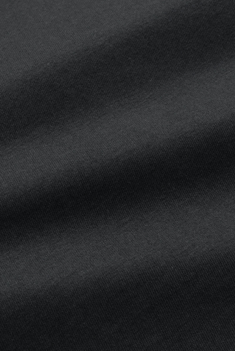 Crewneck T-shirt | Pirate Black