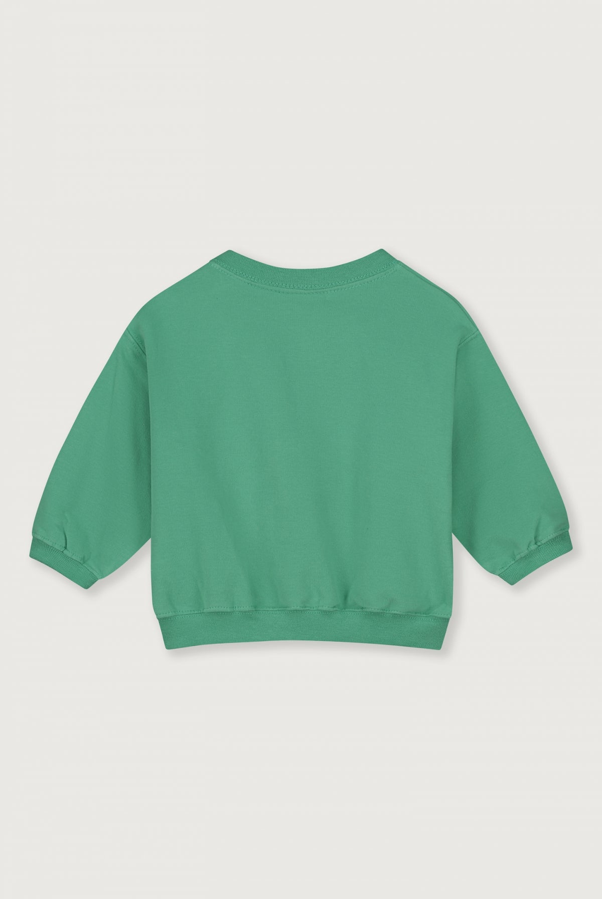 Baby Dropped Shoulder Sweater Bright Green