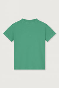 Baby S/S Henley Tee Bright Green