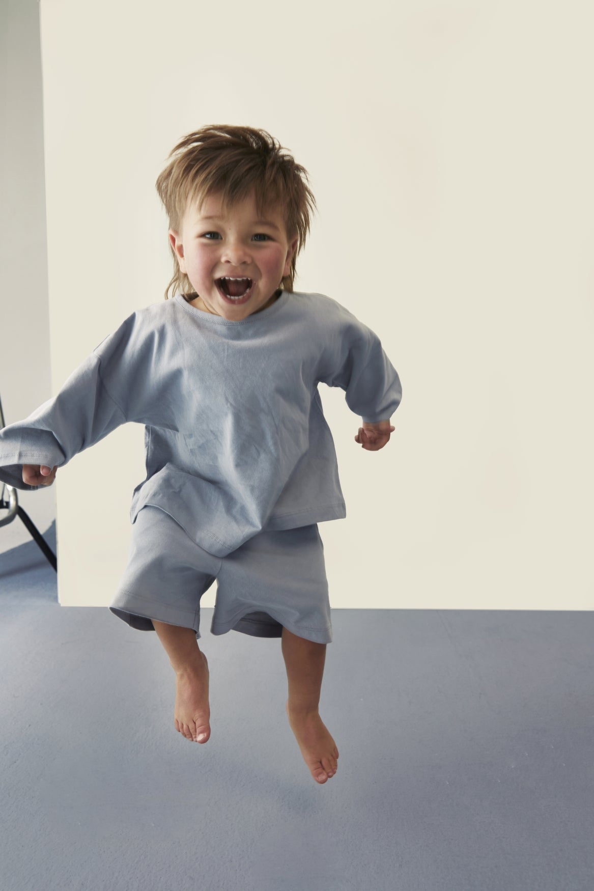 Dropped Shoulder T-shirt | Stone Gray