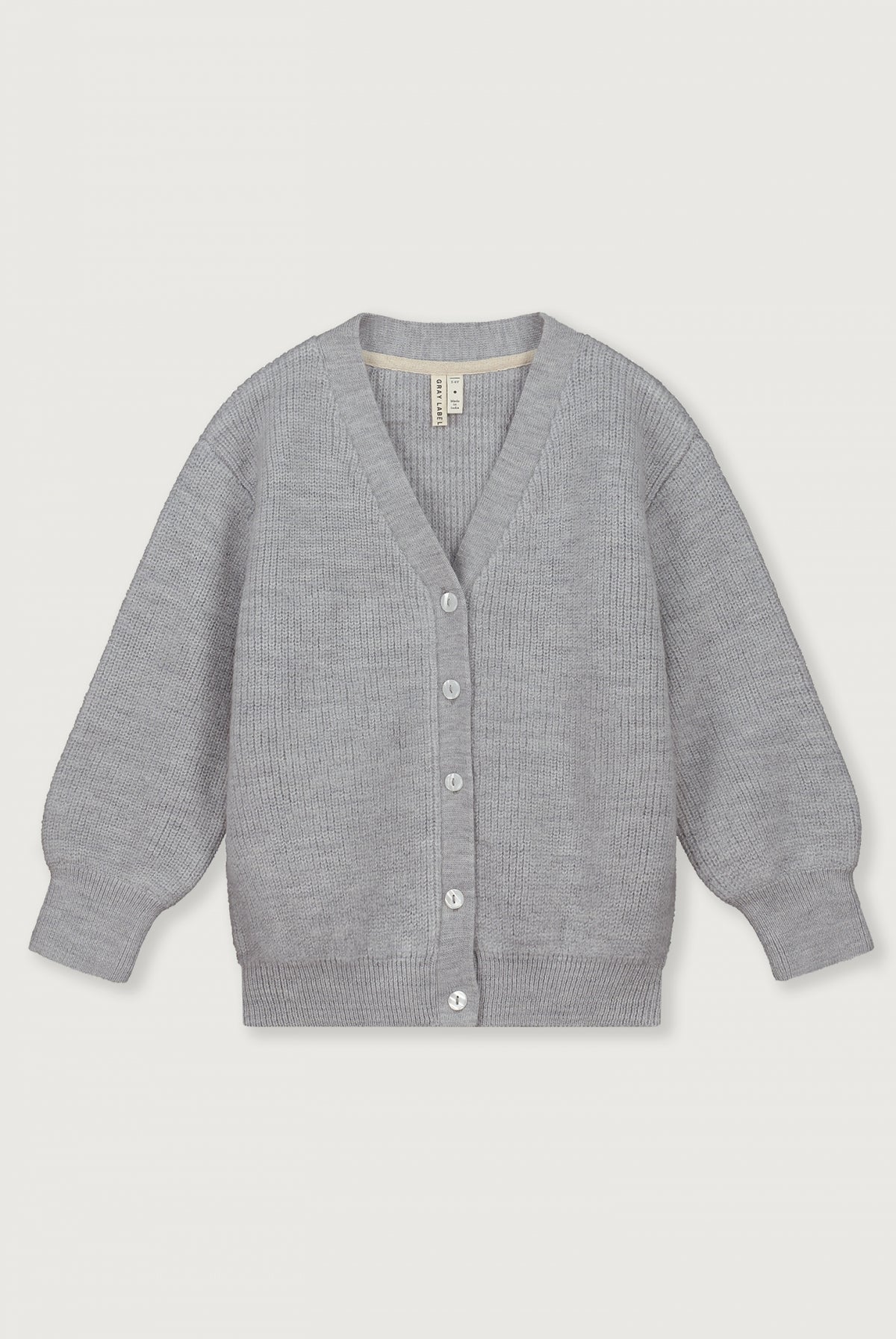 Strickjacke | Grey Melange