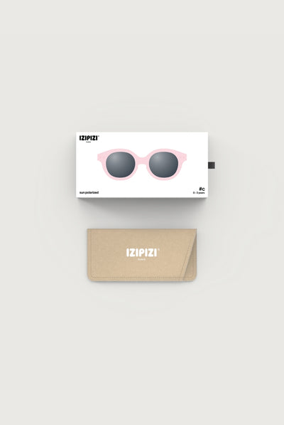 IZIPIZI - #c | Pastel Pink - Grey POLARIZED