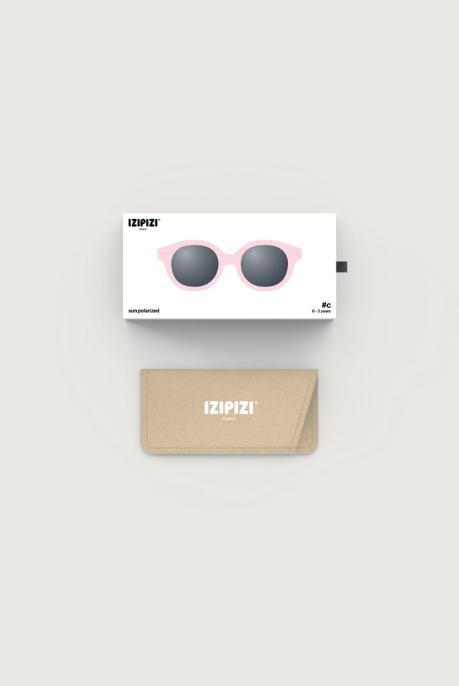 IZIPIZI - #c | Pastel Pink - Grey POLARIZED