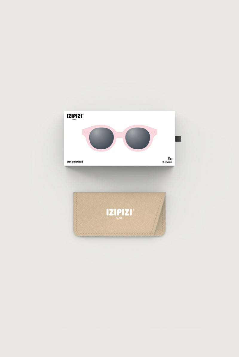 IZIPIZI - #c | Pastel Pink - Grey POLARIZED