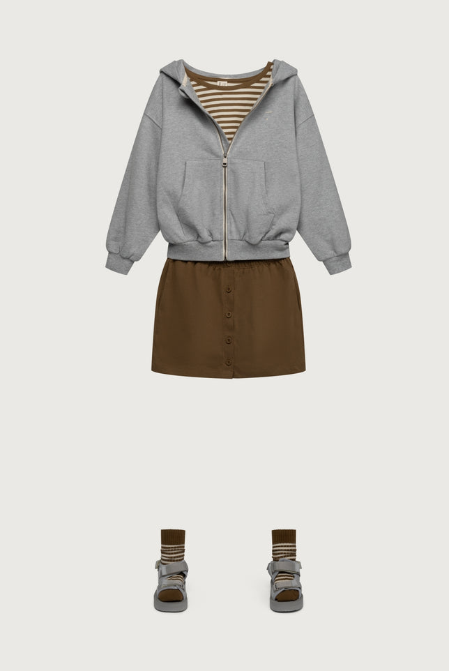 Skirt w/ Buttons | Woody
