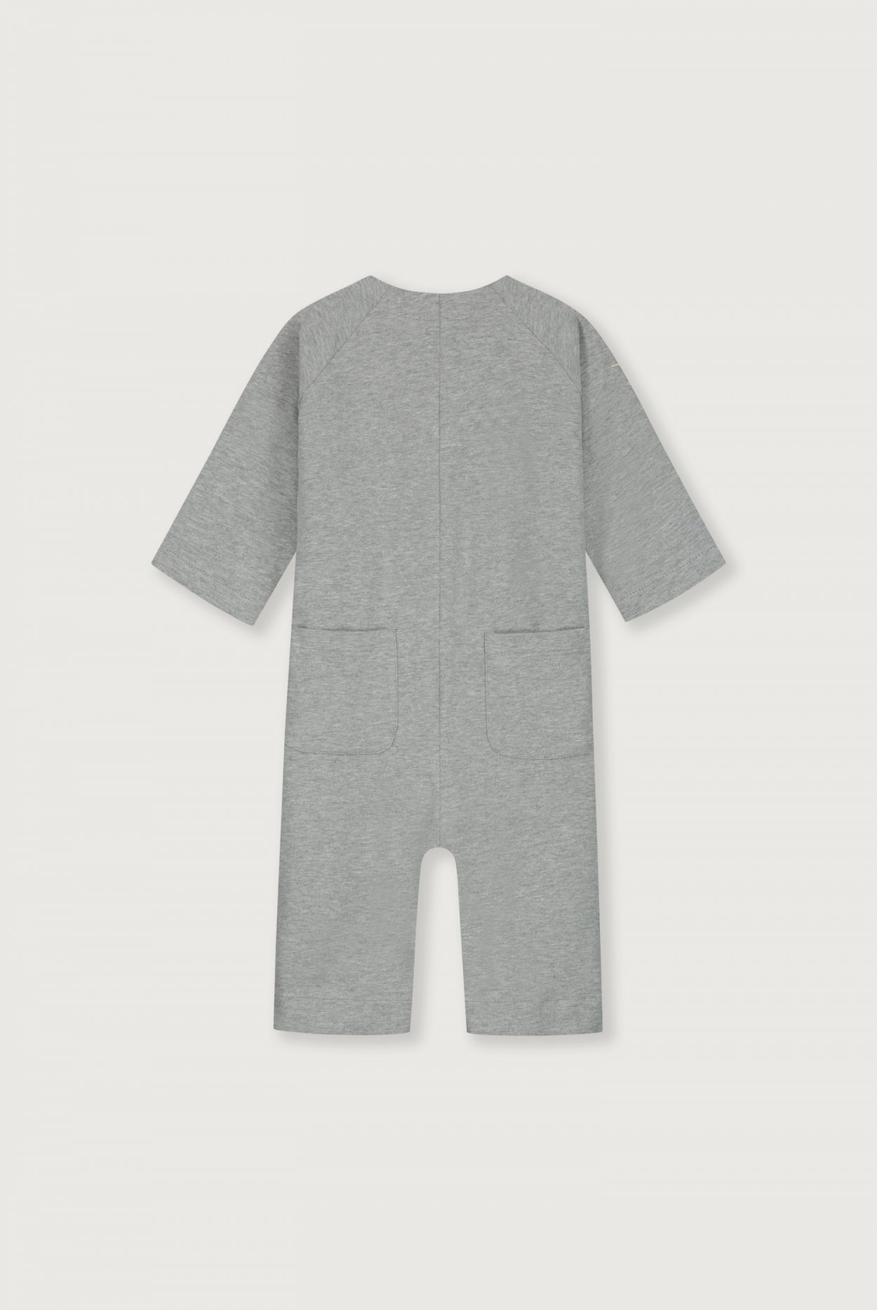 Baby Overall Grey Melange