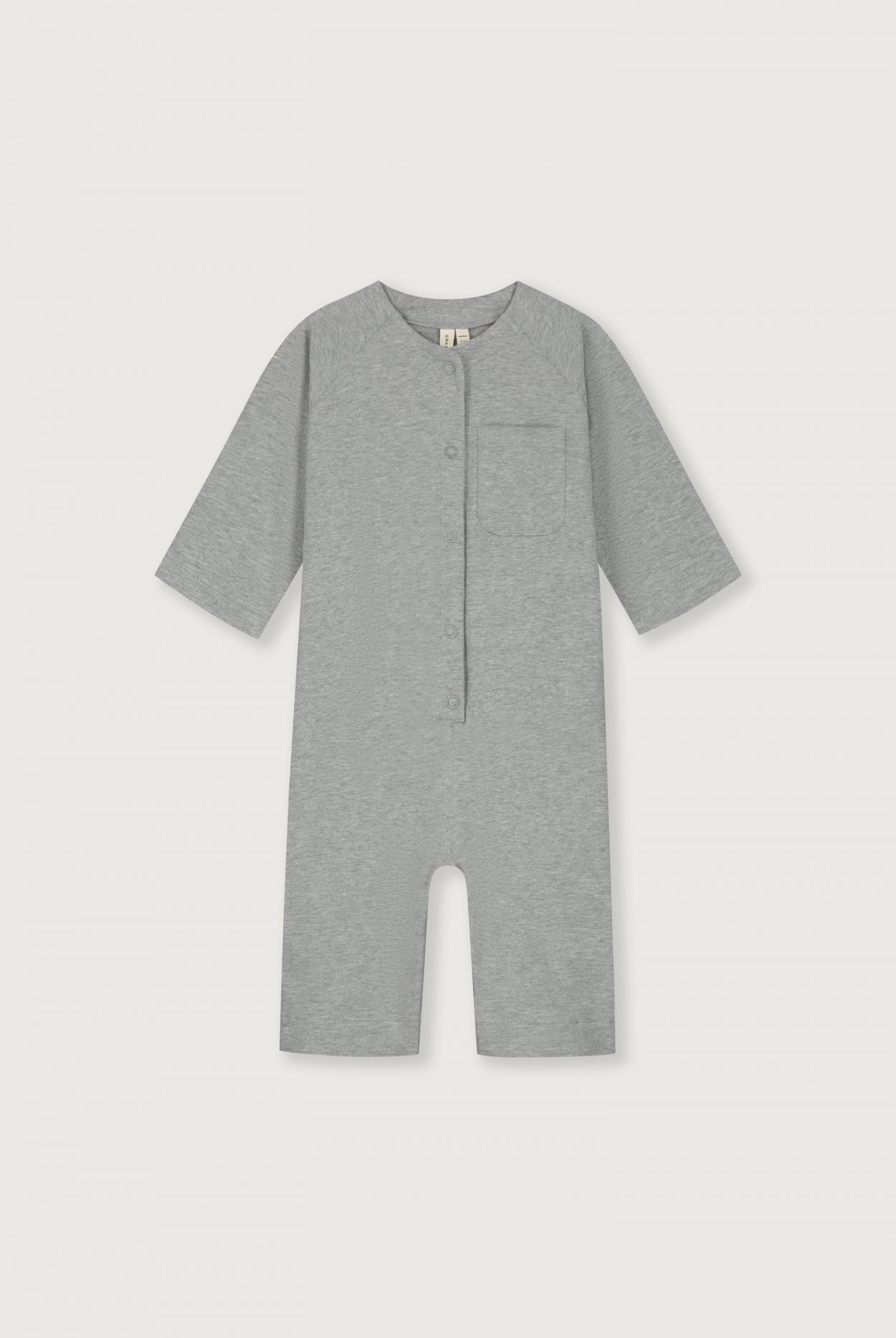 Baby-Overall | Grey Melange