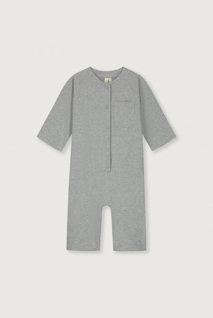 Baby-Overall | Grey Melange