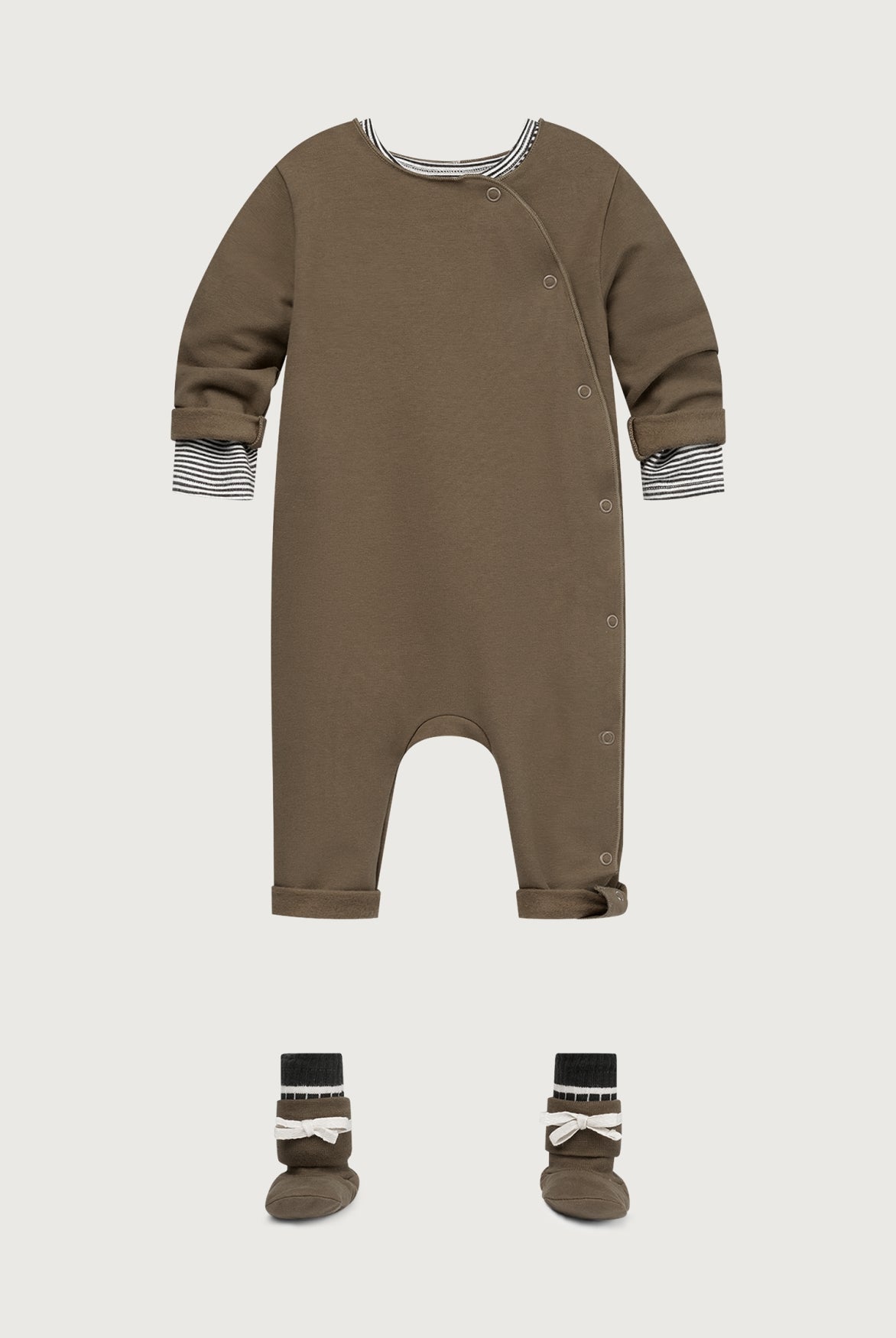 Baby Suit with Snaps | Woody