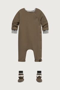 Baby Suit with Snaps | Woody