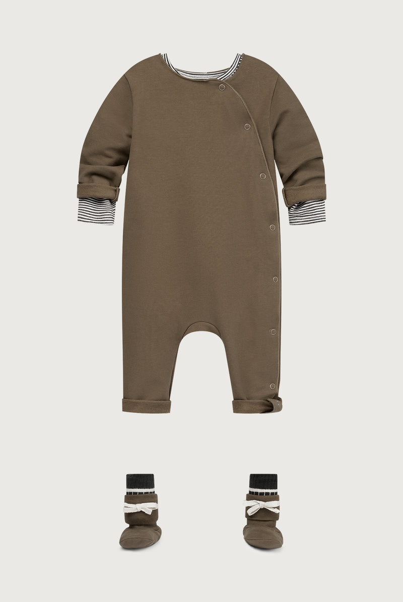 Baby Suit with Snaps | Woody