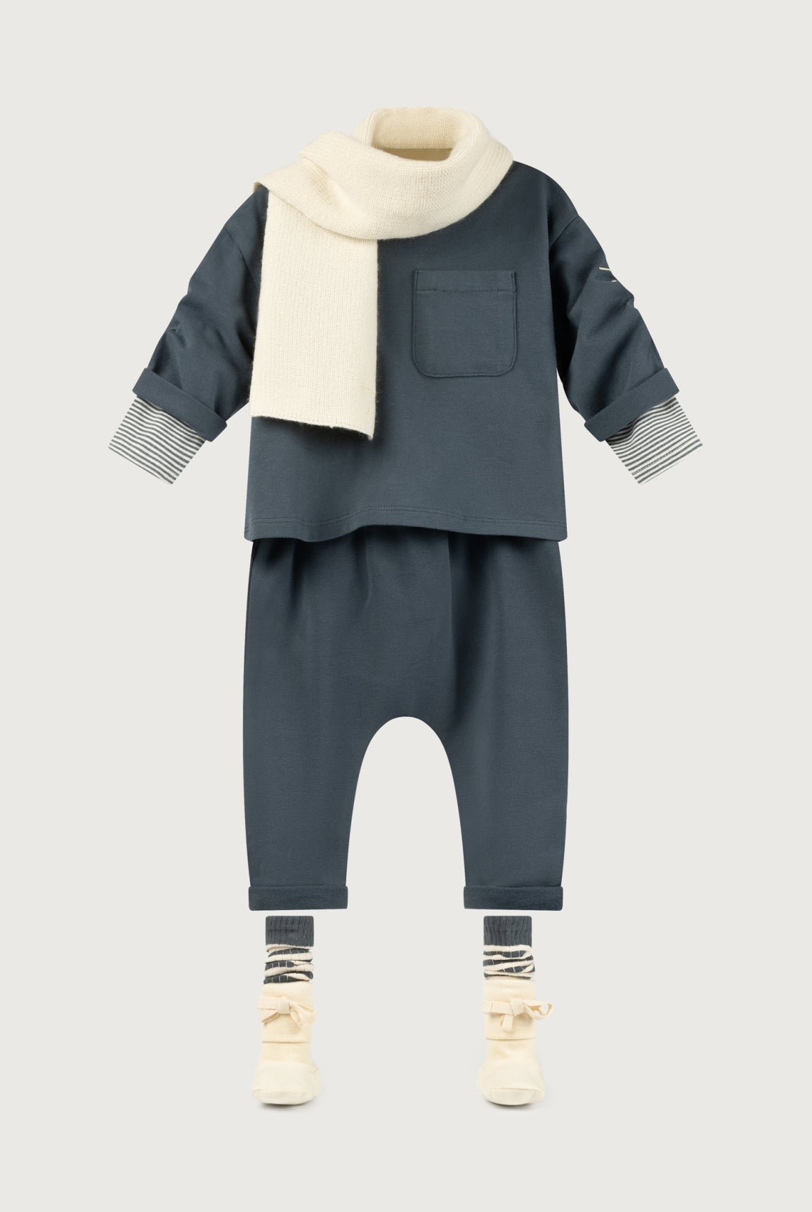 Baby Pants | Blue Grey