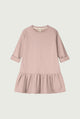 L/S Frill Dress | Faded Pink