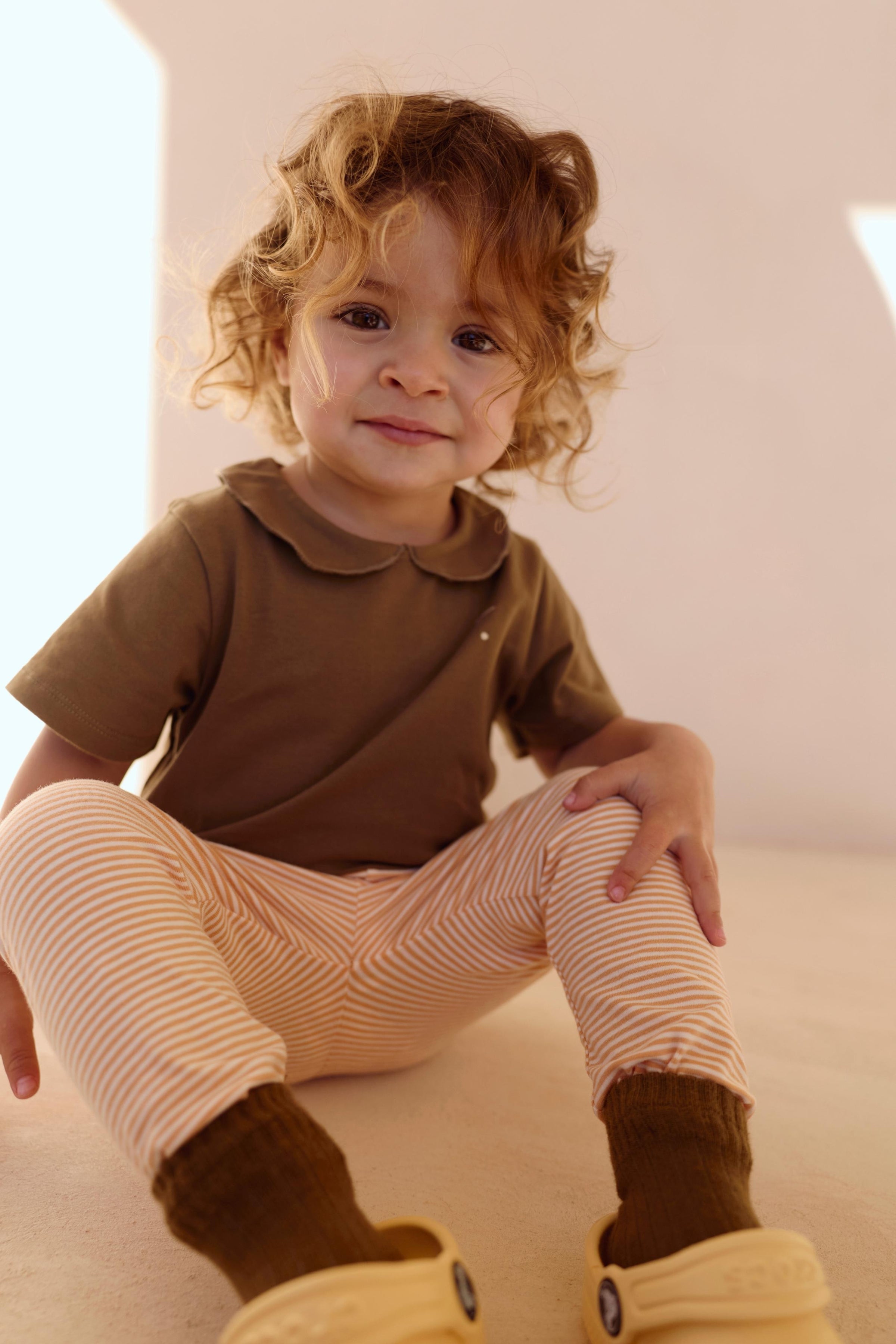 Babyshirt mit Kragen | Woody