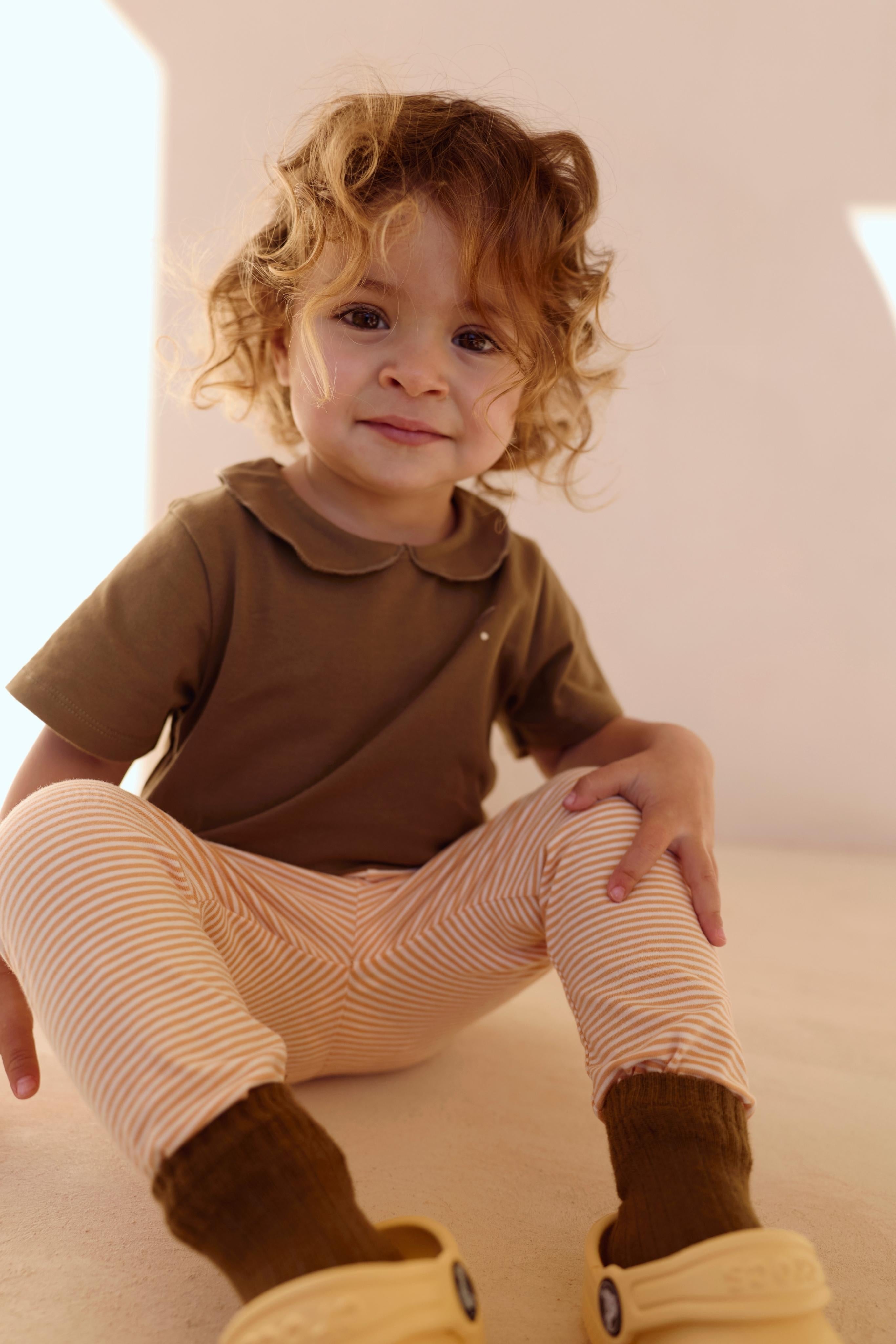 Babyshirt mit Kragen | Woody